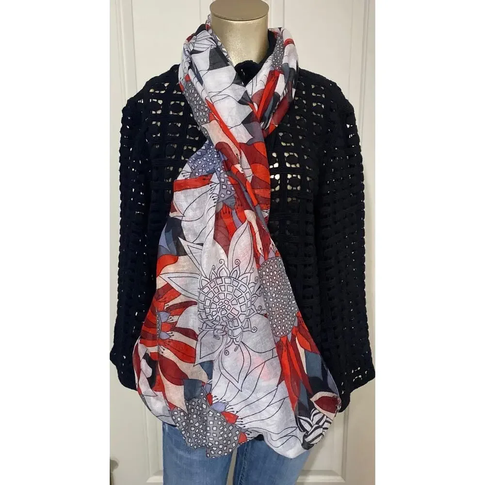 Scarf Bundle ID UNLIMITED Made in Italy Animal Print Floral is WINWIN Fashion